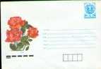 Bel Entier Bulgare Sur Les Roses, Neuf  TB (16) - Rosen