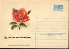 Très Bel Entier Postal Russe Neuf Sur Les Roses (3) - Rosen