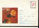 Entier Postal Roumain (4) - Roses