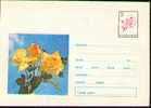 Entier Postal Roumain (6) - Roses