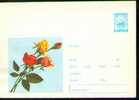 Entier Postal Roumain (10) Sur Les Roses - Roses