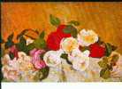Entier Postal Roumain (13) Sur Les Roses - Rose
