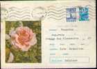 Entier Postal Roumain (16) Sur Les Roses - Rosas