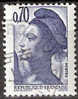 Timbre France Y&T N°2240 (01) Obl. Liberté De Gandon. 0 F. 70. Bleu-violet. Cote 0.30 € - 1982-1990 Liberty Of Gandon