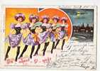 CPA---- Allemagne ---- DU AHNST ES NICHT----DANSEUSES - Cabaret