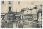 PARIS - Crue De La Seine Janvier 1910 : La Rue Gros Le 29/01 , Café Grenelle. ELD  . - Floods