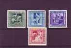 AUSTRIA 1936 - Yvert 485/8* (hinge) - Aiuto Per L'inverno - Unused Stamps