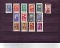 BULGARIA 1953 - Yvert 770/83** - Fiori - Unused Stamps