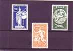 GRECIA 1954 - Yvert A 66/68** - NATO - OTAN - Unused Stamps