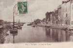 MARTIGUES  CANAL DU PONTET 1908 - Martigues