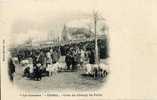 19 - CORREZE - USSEL - AGRICULTURE - ELEVAGE - MARCHE Aux BESTIAUX - COCHON - BOEUF - VEAU - CLICHE CHAPUIS 1900 - RARE - Ussel