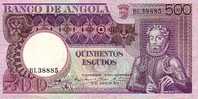 ANGOLA   500 Escudos  Daté Du 10-06-1973   Pick 107     ***** QUALITE  XF ***** - Angola