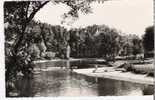 APPOIGNY 89 Yonne La Plage Avec Timbre 1956 Photo Véritable Editions Combier Carte Dentelée - Appoigny