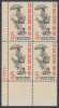 !a! USA Sc# 1238 MNH PLATEBLOCK (LL/27612/a) - City Mail Delivery - Neufs