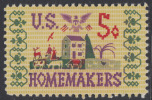 !a! USA Sc# 1253 SINGLE (without Gum) - Homemakers - Unused Stamps