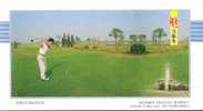 Golf,  Pre-stamped Stationery , Postal Stationery - Golf