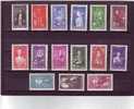 MONACO 1942 - Yvert 234/48** - Principi E Principesse - Unused Stamps