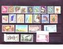 NUOVA ZELANDA 1960-67 -  Gibbons 781/802** - Yvert 384/401** - Courrent Set - Ungebraucht