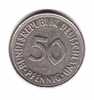 50 Pfenning 1969j          Allemagne - 50 Pfennig