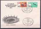 ALLEMAGNE  FDC  Cup  1974  Cachet MUNCHEN 2   Le 7 -7- 74  Football  Soccer  Fussball - 1974 – West-Duitsland