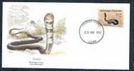 Togo 1990 Black - Lipped Cobra, Snake, Reptile, Animal, Mammal, Wild Life, Fauna FDC # 7188 - Snakes