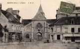 60 MOUY Eglise, Place, Quincaillerie, Restaurant Populaire, Ed TMK, 191? - Mouy