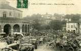 40 . AIRE-SUR-ADOUR .  PLACE DU COMMERCE ET LE MAS .MARCHE.--TRES BELLE ANIMATION-- - Aire