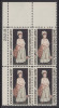 !a! USA Sc# 1273 MNH PLATEBLOCK (UL/28218) - John Singleton Copley - Nuovi