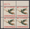 !a! USA Sc# 1276 MNH PLATEBLOCK (UL/28174) - Christmas: Angel With Trumpet - Ongebruikt