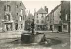 BESSE-EN-CHANDESSE - Place Du Marché - Fontaine Renaissance - Animé - Besse Et Saint Anastaise