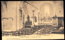 CPA Non écrite 16 MANSLE Intérieur De L'Eglise - Mansle