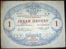 Banknote,paper Money,Montenegro,Kingdom,1 Perper,1914.,dim134x98mm. - Other - Europe