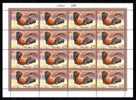 Romania 2006 BATS MNH MINISHEET 16X 1 LEU - Bats