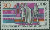 DDR Germany 1969 Mi 1488 ** Presentation Of Colours - Gymnastics And Athletic Meeting, Leipzig / Fahnenweihe - Ginnastica