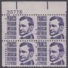 !a! USA Sc# 1281 MNH PLATEBLOCK (UL/35776) - Prominent Americans: Francis Parkman - Nuovi