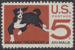 !a! USA Sc# 1307 MNH SINGLE (Gum Slightly Damaged) - Treatment Of Animals - Ongebruikt