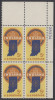 !a! USA Sc# 1308 MNH PLATEBLOCK (UR/28334) - Indiana Statehood - Ongebruikt