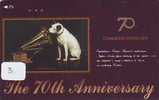 Phonecard Japan MUSIC (3) - HIS MASTER´S VOICE - MUSIQUE MUZIEK MUSIK ANIMAL - DOG - Musique