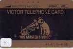 Phonecard Japan MUSIC (4) - HIS MASTER´S VOICE - MUSIQUE MUZIEK MUSIK ANIMAL - DOG - Musique