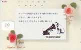 Telecarte Japan MUSIQUE (10) - HIS MASTER´S VOICE - MUSIC MUZIEK MUSIK ANIMAL - DOG - CHIEN - HUND - Muziek