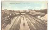 30 /FL / ALES (alais), Vue Intérieure De La Gare, Prise De La Passerelle De Chantilly, Colorisée, ANIMEE L Brunel Photo - Alès