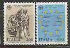 EUROPA-CEPT - ITALY - ITALIA - 1982 - Yvert # 1530/1 - Sassone # 1596/7 - MNH - 1982