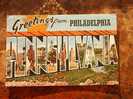 Greeting From Philadelphia , PA    PU 1944  VF+  D10059 - Philadelphia