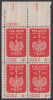 !a! USA Sc# 1313 MNH PLATEBLOCK (UL/28630) - Polish Millenium - Nuovi