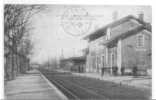 82 )) CAUSSADE, La Gare, Vue Intérieure, Phototypie Tarnaise Poux /** - Caussade