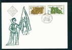 FDC 2545 Bulgaria 1976 / 8 Uprising Against Turkey /RAINA KNAGINA WITH HORSE AND FLAG /April-Aufstandes Gegen Die Turken - Briefe