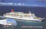 Telefonkarte Télécarte Ship Bateau Schiff Schip Boot (10)  Phonecard Japon Japan - Barcos