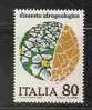 ITALY - ITALIA - 1981 - HYDROLOGIC -Yvert # 1488 - Sassone # 1559 - MNH - Eau