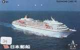 Telefonkarte Télécarte Ship Bateau Schiff Schip Boot (29)  Phonecard Japon Japan - Barche