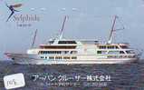 Telefonkarte Télécarte Ship Bateau Schiff Schip Boot (108)  Phonecard Japon Japan - Barcos